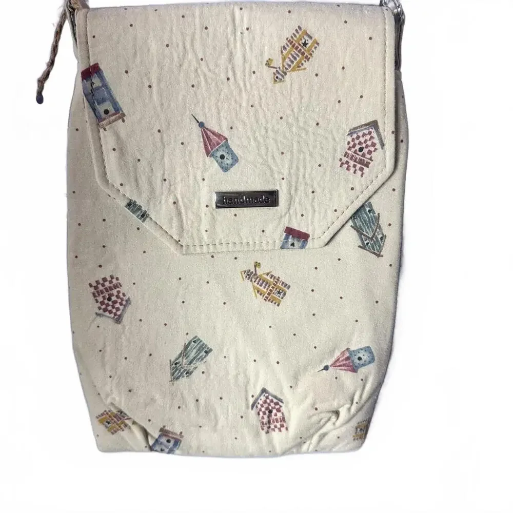 Handmade Birdhouse Crossbody‎ Satchel